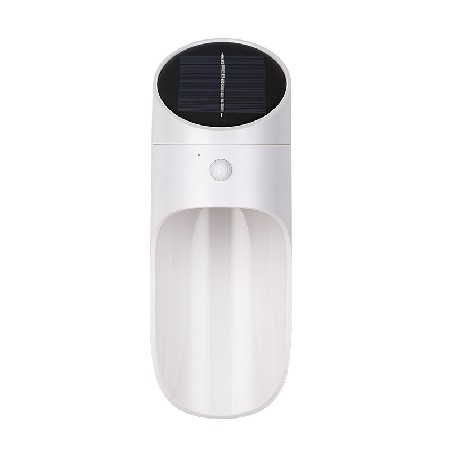 Solar LED induction wall lamp